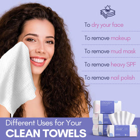 PoeticEHome double-sided design demonstrates gentle morning cleansing and deep-clean night treatment.
