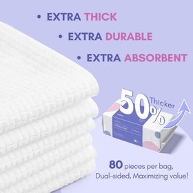PoeticEHome 20x20 cm sheets illustrate convenient size for face and small surfaces.