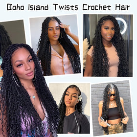 POJUI Bohemian crochet braids care tips to keep style vibrant
