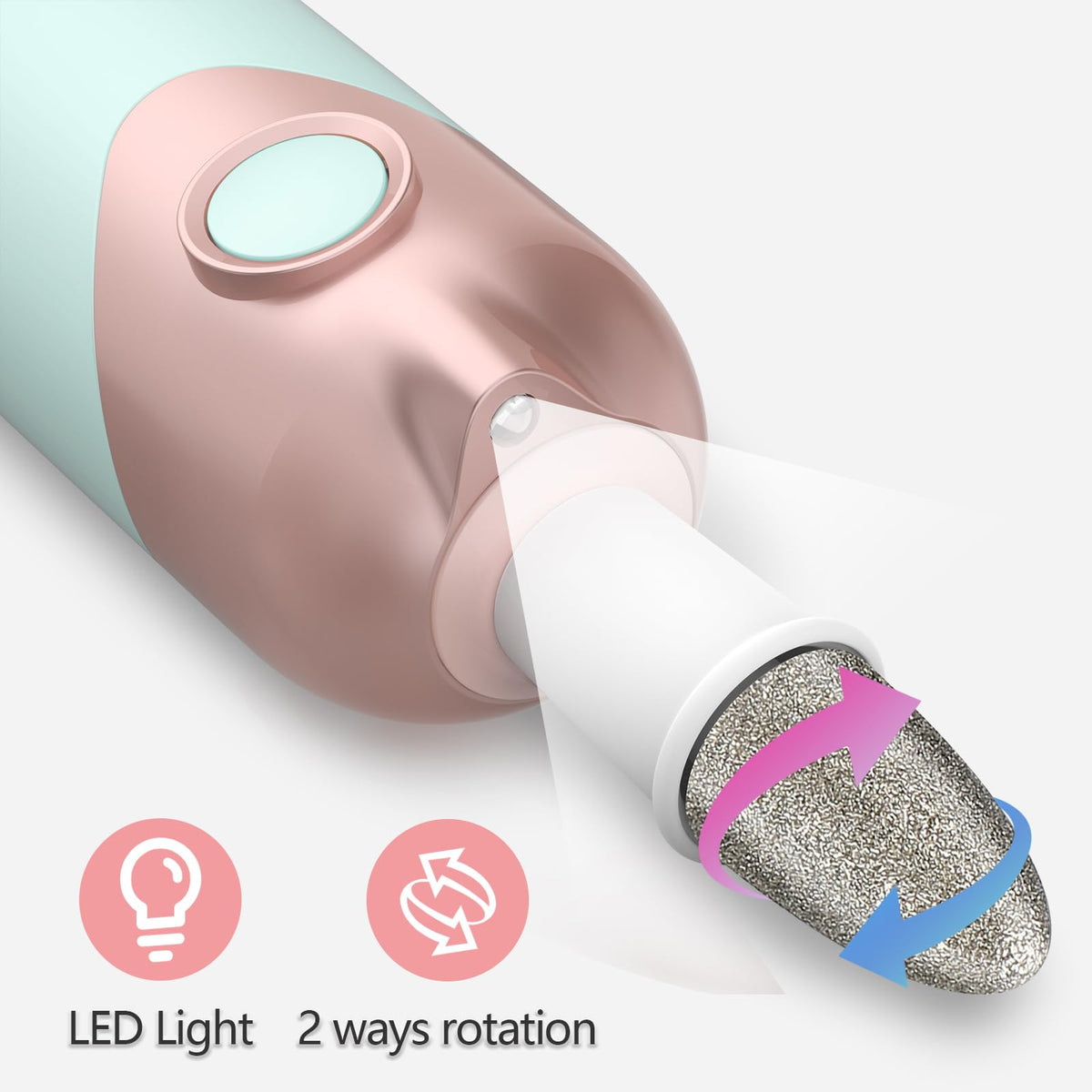 POLAMD cordless nail drill battery-powered for easy home mani-pedi anywhere.