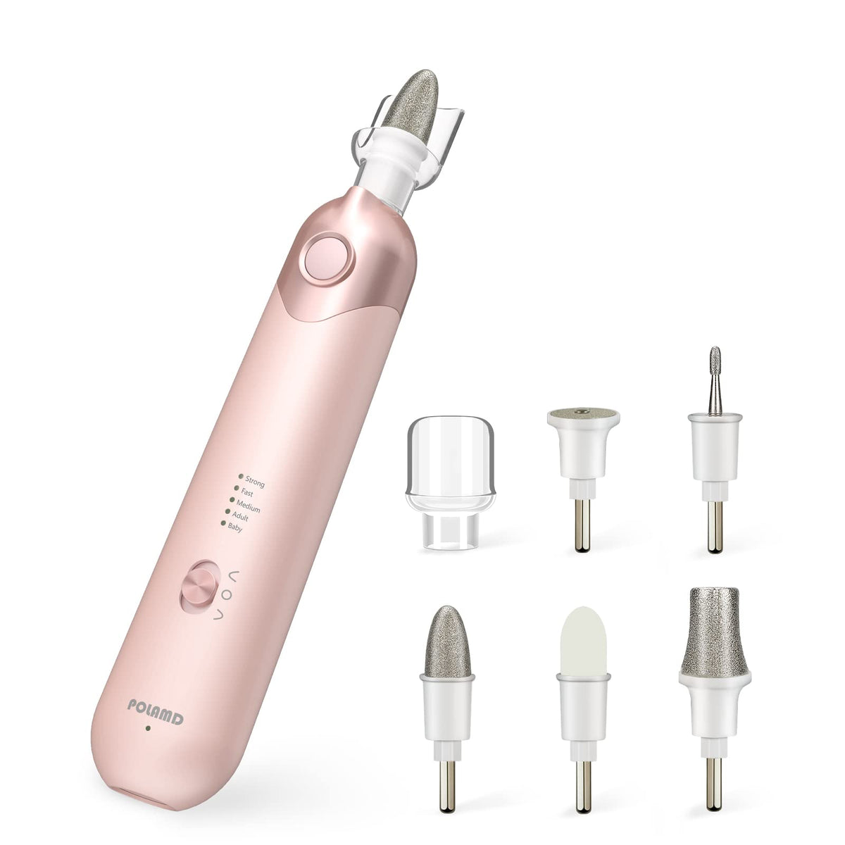 POLAMD electric nail file for precise at-home nail care