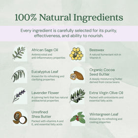 Polybalm All Natural Nail Strengthener: plant-based hydration and sealing for damaged nails.
