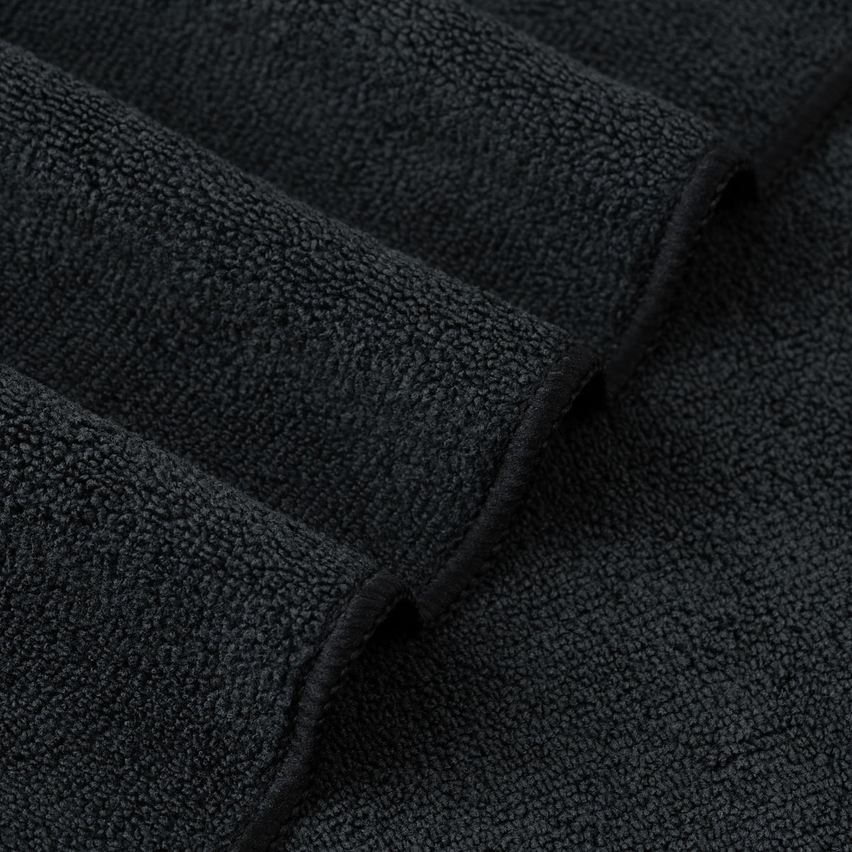 POLYTE 20x40 inch towel ideal for long, thick, or curly hair.