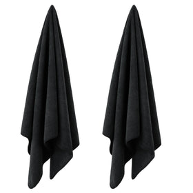 POLYTE microfiber close-up highlights absorbent fibers for faster drying.