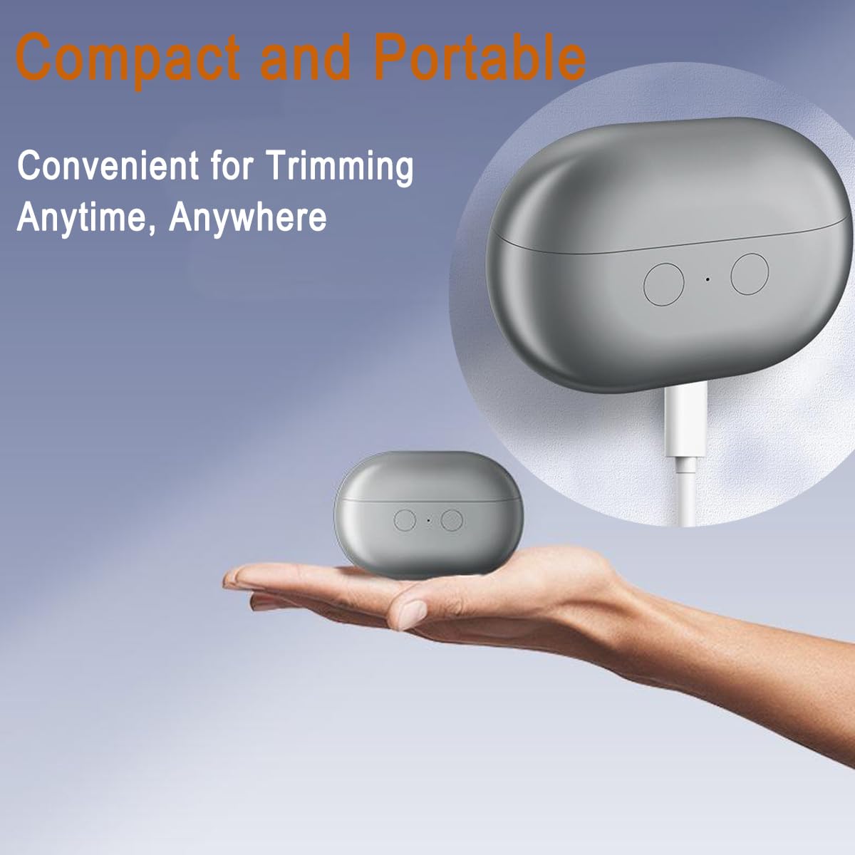 Pomelo Life AutoNail Pro ergonomic handle for comfortable grip