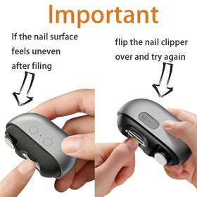 Pomelo Life AutoNail Pro LED light illuminates nails for precise trimming