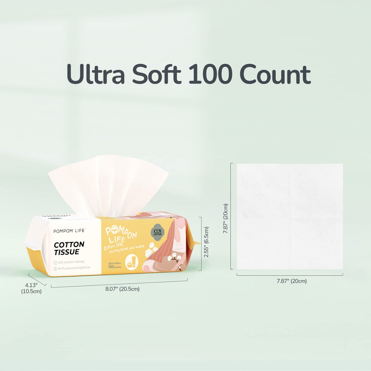 POMPOM LIFE multi-use towel ideal for gym, travel, and home tasks.