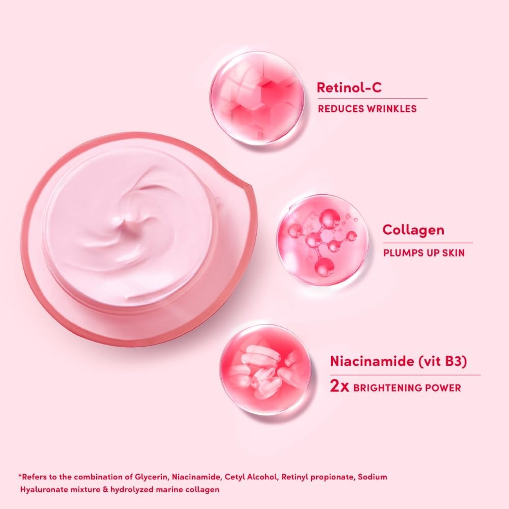 POND'S Age Miracle night cream being applied to clean skin.