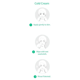 Pond's Cold Cream Cleanser makeup removal closeup shows cleansing and hydration benefits.