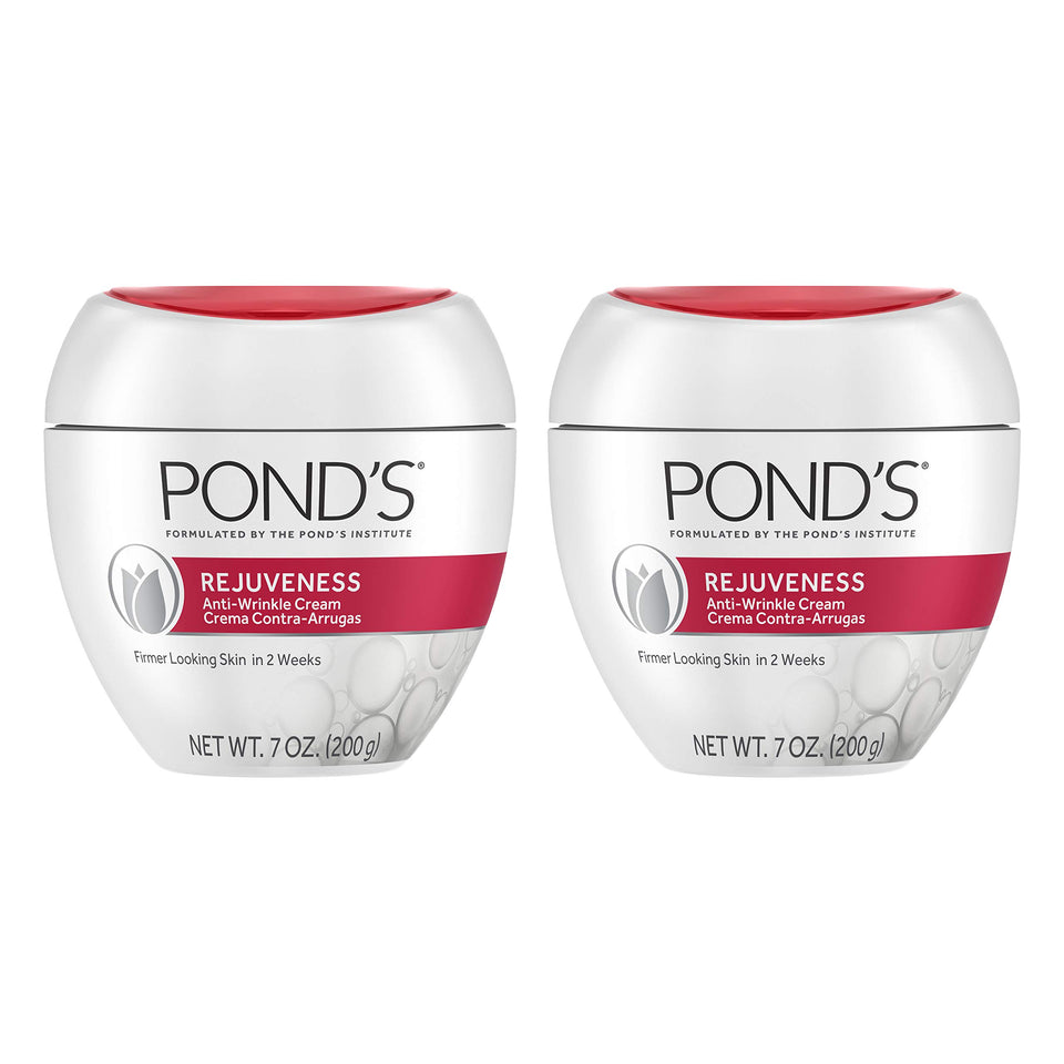 POND'S Rejuveness twin-pack anti aging cream jar for daily use to smooth fine lines