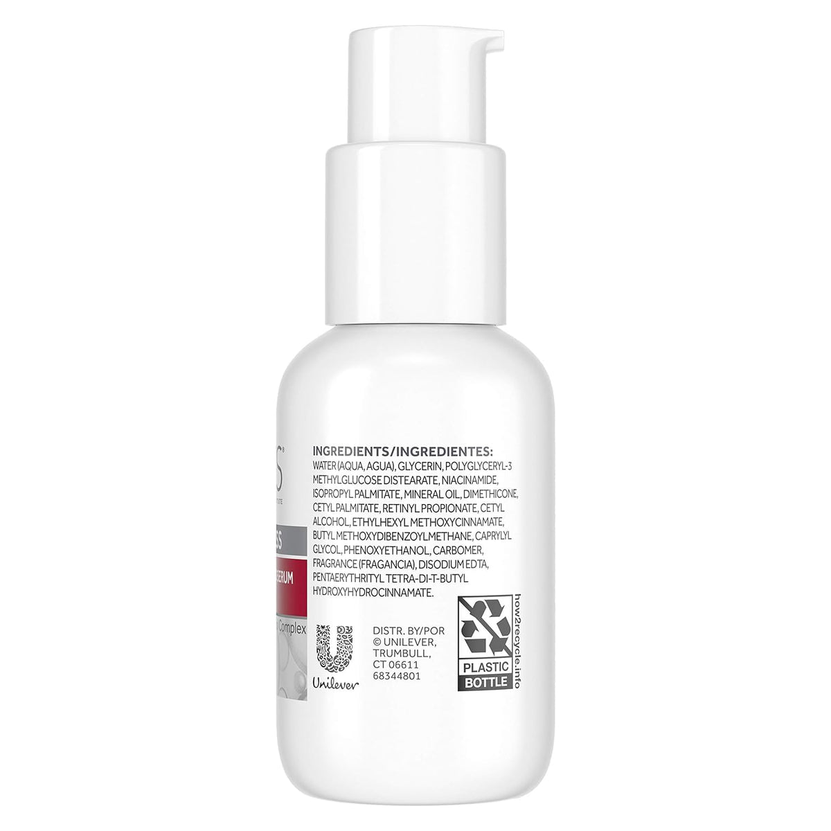 POND'S serum being pumped from bottle, suggesting easy daily usage.
