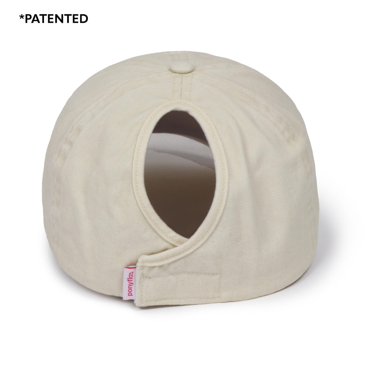 PONYFLO Elastafit secure closure demonstrates snag-free, quick on/off.