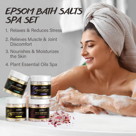 POP MODERN.C lavender bath salt jar for calming aroma and restful evenings.