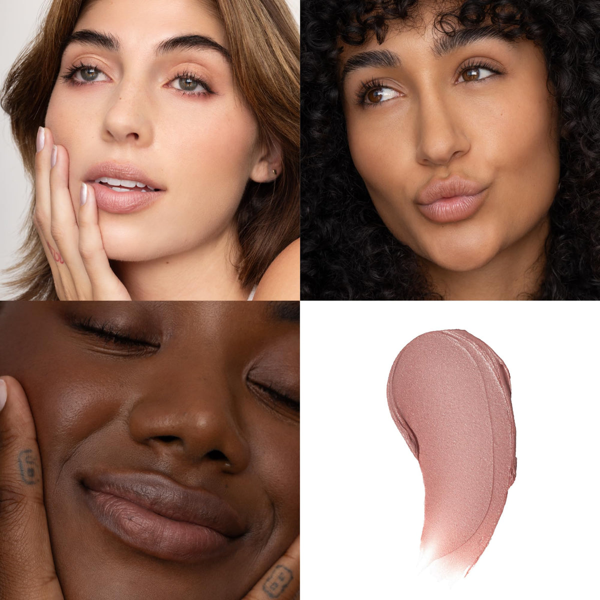 Poppy & Pout beeswax texture for smooth, lasting lip tint.