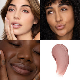 Poppy & Pout beeswax texture for smooth, lasting lip tint.