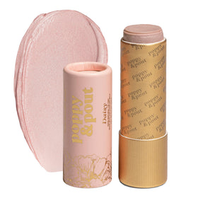 Poppy & Pout Daisy tint close-up showing sheer pink shade.