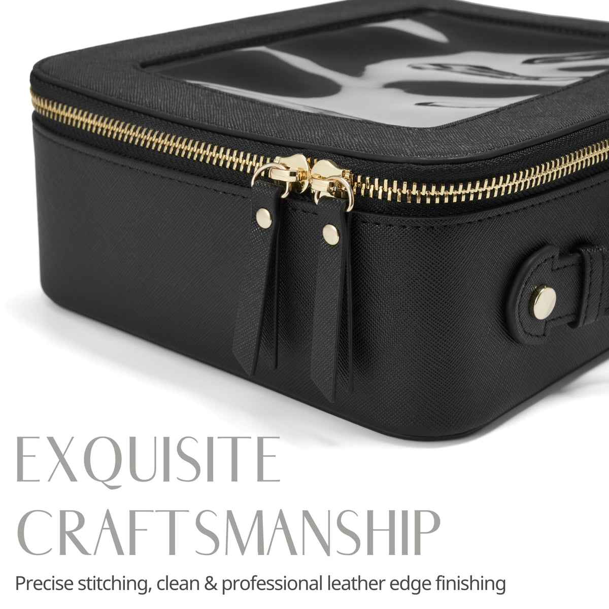 Popvibe Clear Makeup Case doubles as a versatile organizer.