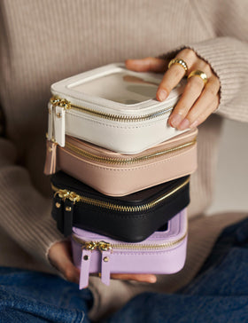 Popvibe daily carry for lip balm, AirPods, and cords.