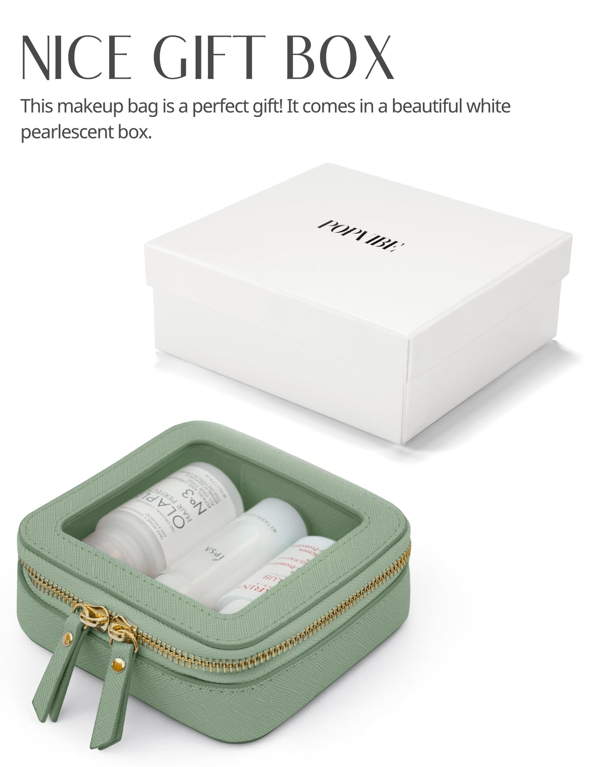 Popvibe on-the-go essentials stay organized in daily use.