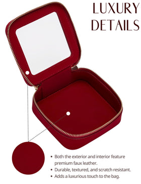 Popvibe Organized interior view helps locate items quickly during travel.