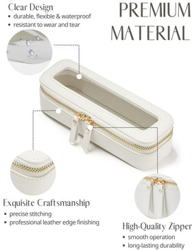 Popvibe Saffiano Faux Leather Texture for durable, scratch-resistant appeal.