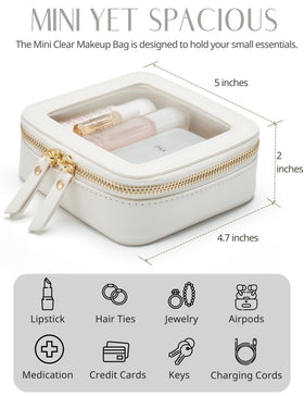 Popvibe saffiano leather outer shell adds durability and upscale feel.