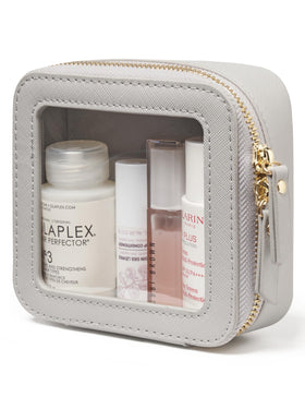 Popvibe small cosmetic bag with clear design for quick access.