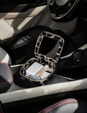 Popvibe travel-ready organizer keeps essentials accessible on the go.