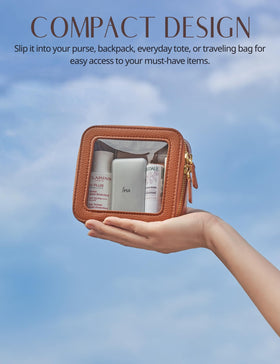 Popvibe versatile bag for jewelry, tech, or stationery organization.