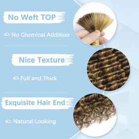 Popway curly braiding extensions suitable for long-lasting braided hairstyles.