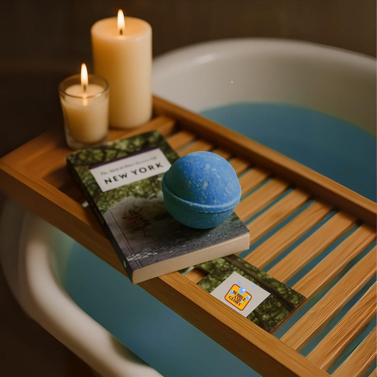 POPYHMLT organic essential oils bath bomb with natural scents