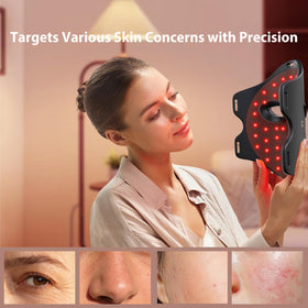 PORTBOR near infrared mask provides gentle tissue warmth