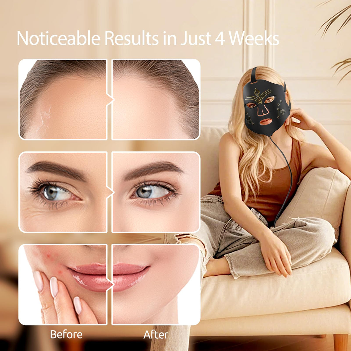 PORTBOR soft silicone mask offers comfortable wear