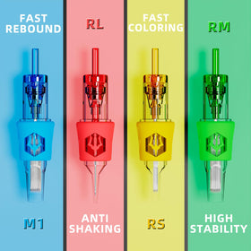 POSEIDON 1207RS needle close-up supports smooth color transfer.