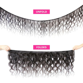 Poshbash Body Wave Bundles 18-inch on mannequin for long styles
