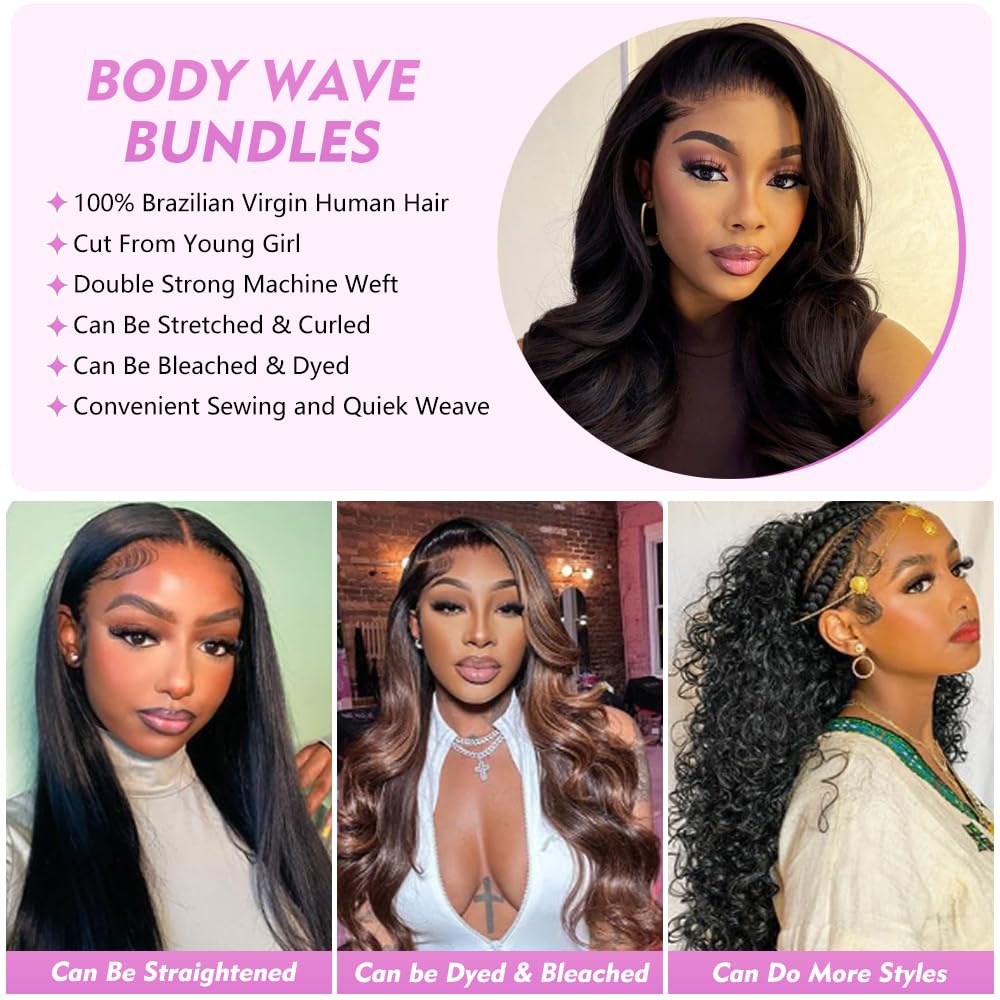 Poshbash Brazilian virgin hair bundles weft detail highlighting durability and density.