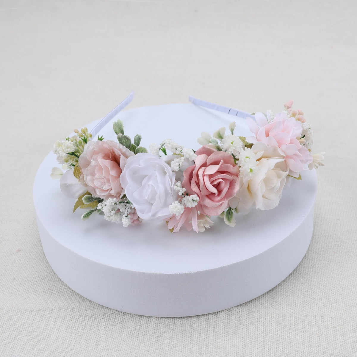PoshMyra wedding bridesmaids flower headband ready for your special day