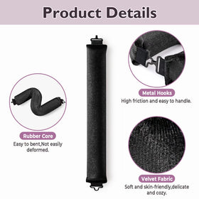 Posicurly curl rods create 3.9-inch circumference volumized curls