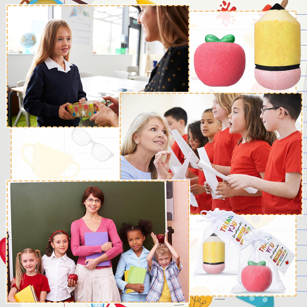 Potchen gift-packaging setup makes gifting simple for school celebrations.