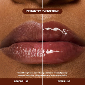 POUND CAKE Cake Theory color swatch in Browning for balanced lip tone