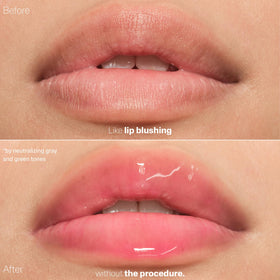 POUND CAKE Cake Theory lip-tone oil pink-tint application neutralizes dull tones
