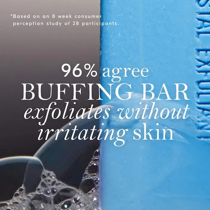Pousutong Buffing Bar after use reveals softer, refreshed skin