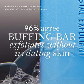 Pousutong Buffing Bar after use reveals softer, refreshed skin