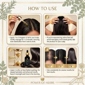 Power of Herbs Bottle with droplet for easy daily-use pumps.