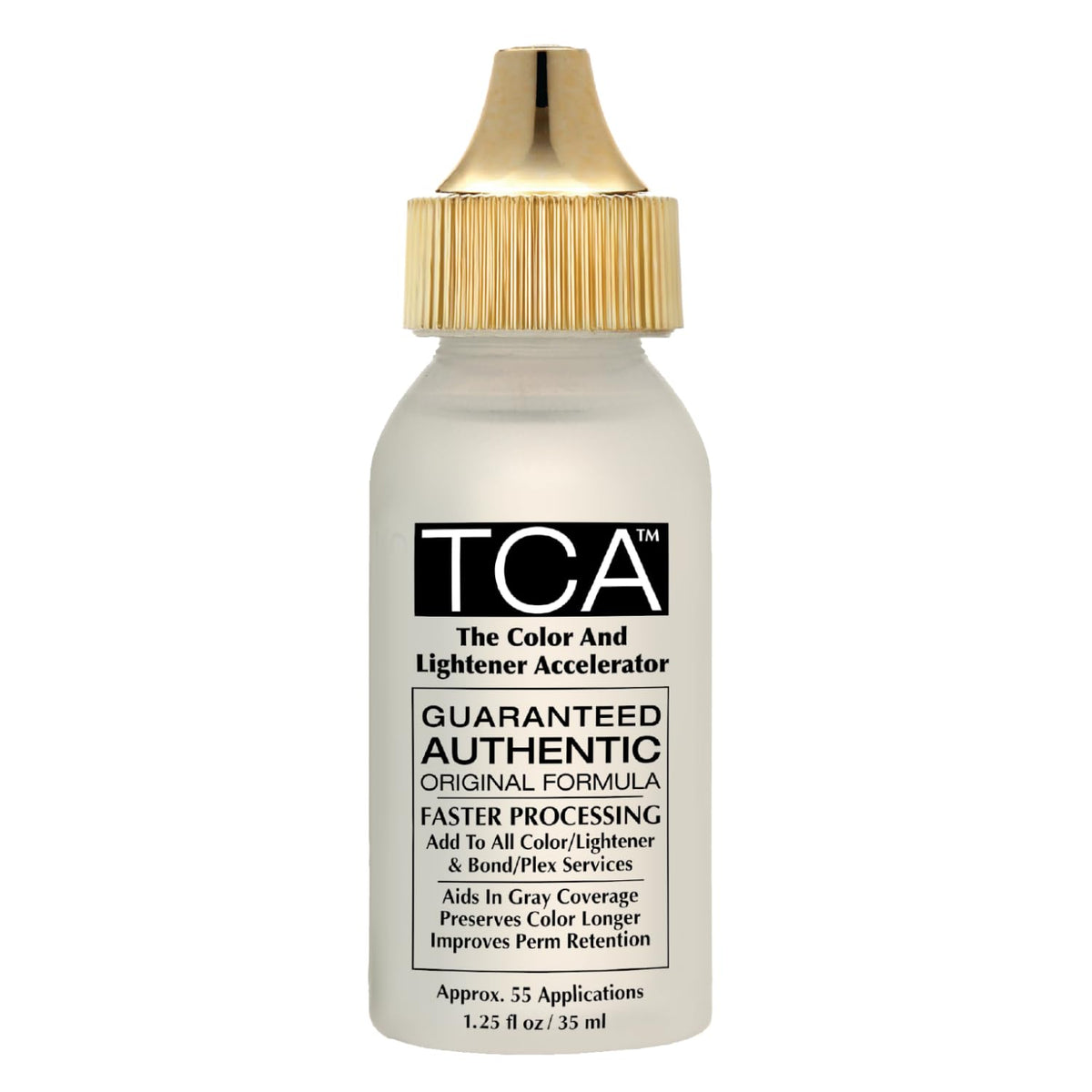 POWERTOOLS original-color-lightener-accelerator-bottle — speeds processing for efficient color work.