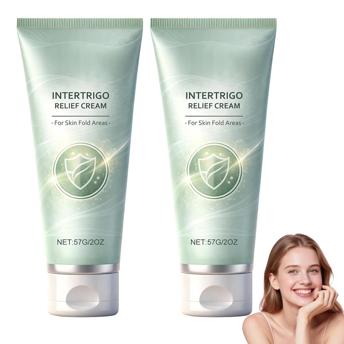 POYICGS Intertrigo Cream bottle-pump for easy daily use