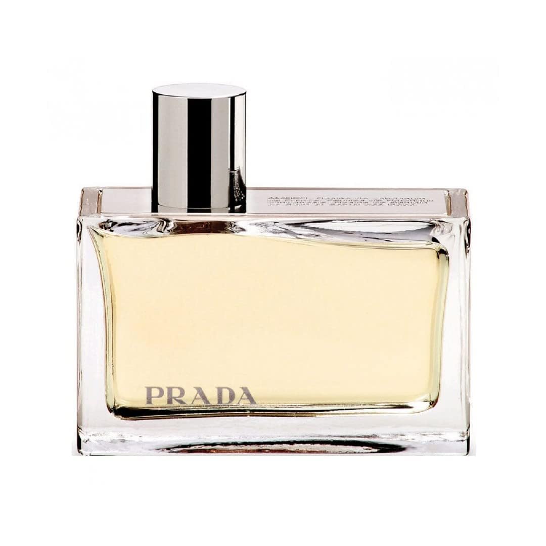 Prada Amber EDP bottle-side, luxe silhouette ideal for gifting