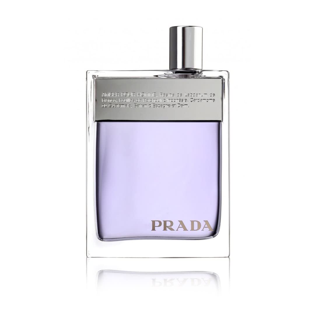 Prada Cologne by Prada bottle-front view, refined masculine fragrance ideal for daily wear.