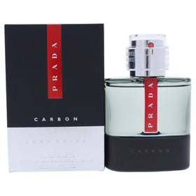 Prada Luna Rossa Carbon bottle front view for daily wear