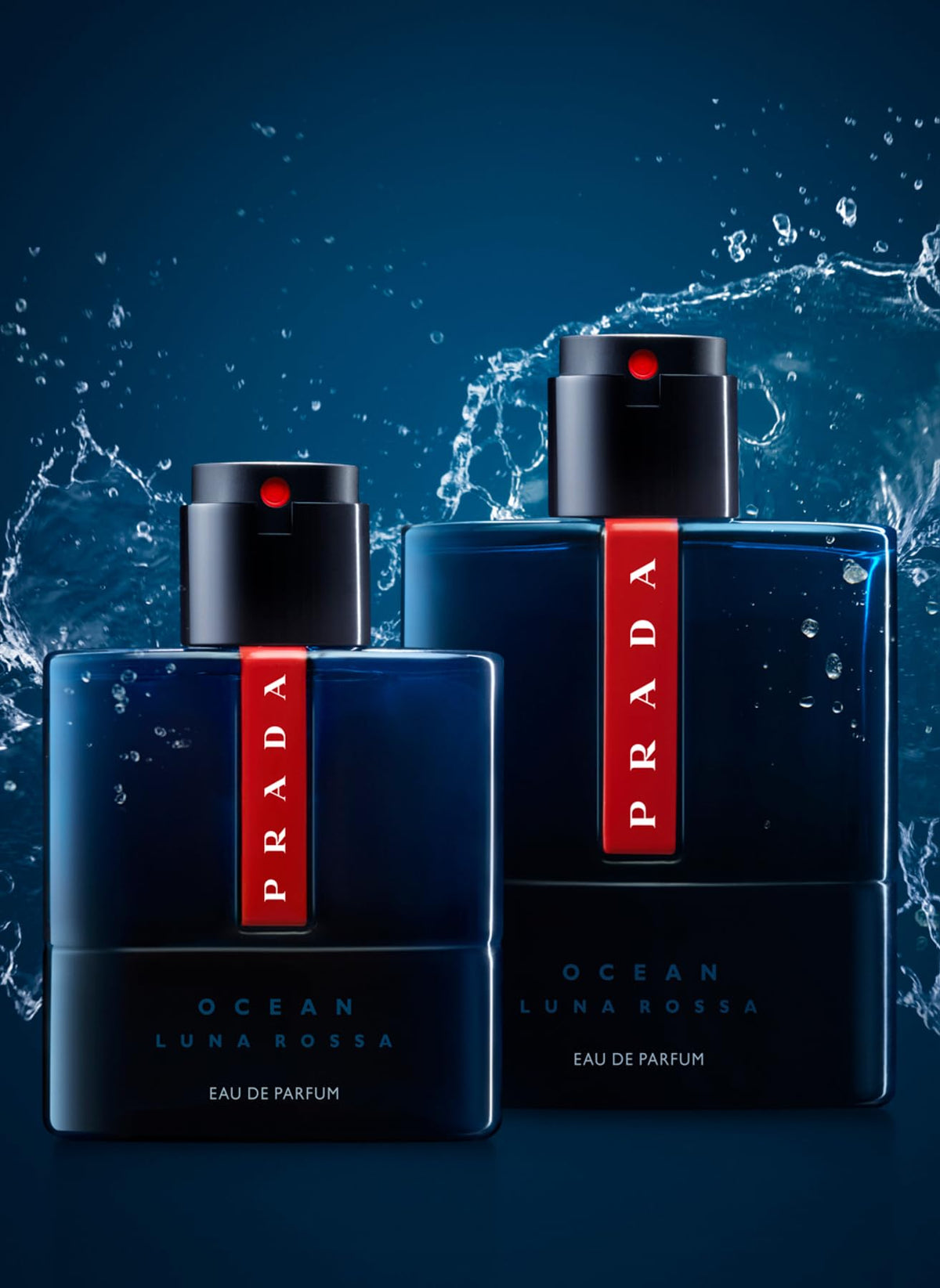 Prada Luna Rossa Ocean bergamot note close-up.